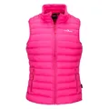 Blue Wave Damen Steppweste Olivia mit Stehkragen - Gesteppte Weste packable inkl. Packbeutel in Pink Größe 54