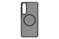 Designed for Samsung Spigen Capella Magnet Case für Galaxy S26, semitransparente Handy-Hülle, Magnet zum Anbringen von Gadgets, Qi2-Charger kompatibel, Harte Schale, weiche Griffkante, Black