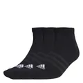 adidas 6 Paar Sportswear Low Cut Sneaker Socken Unisex Kurzsocke, Farbe:Black, Socken & Strümpfe:40-42