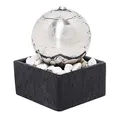 KÖHKO® Zimmerbrunnen Rumba 25006 Kugelbrunnen mit LED-Beleuchtung
