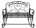 Deco Pleasure 504664 Schaukelbank 'DARES' für Außen- und Innenbereich, belastbar bis 200 kg