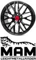 4x MAM RS4 7,5x17 5/112,0 ET35 Black Painted