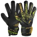 Reusch Torwarthandschuhe Attrakt Infinity Finger Support mit Expanse Cut goldfarben|schwarz 8