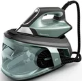 Rowenta Dampfbügelstation Force Pro 500, mühelose Textilpflege mit 2 Modi (MAX und ECO), 1800 ml Wassertank, sofortiger Dampf dank Quicksteam-Technologie, Kalk-Kollektor, VR9042