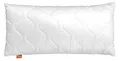 Sleepling Schlafkissen 80 x 40 cm in Silber, Polyesterfüllung