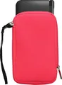 kwmobile Tasche kompatibel mit Nintendo 3DS XL - Handheld Spielekonsole Neopren Hülle in Neon Pink