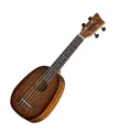 VGS Manoa Kaleo Pineappleukulele K-PA-WHISKEY, Ukulele mit Gig Bag, Sapelli