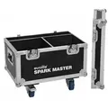 ROADINGER Flightcase 2x Spark Master mit Rollen