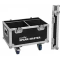 ROADINGER Flightcase 2x Spark Master mit Rollen PRO Flightcase für 2 x Eurolite Spark Master