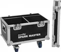 ROADINGER Flightcase 2x Spark Master mit Rollen (31005142)