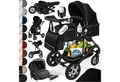 KESSER Kombi-Kinderwagen, 4in1 Loops Kinderwagen Komplettset auch als Buggy, Kinder bis 4 Jahre