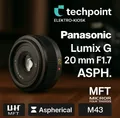 📸 Panasonic Lumix G 20 mm F/1.7 Asph. Objektiv MFT Micro Four Thirds M43 Lens