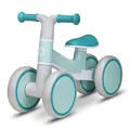 LIONELO VILLY Kinder Laufrad für 12-36 Monate Baby bis 30 kg, Lauflernrad Spielzeug mit 4 Räder, vordere Dämpfung, ergonomischer Sitz, Erst Rutschrad Fahrrad für Mädchen und Jungen