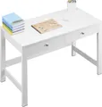VEVOR kleiner Schreibtisch mit Schublade für Schlafzimmer, einfacher Arbeitstisch aus Holz zum Zeichnen, Lesen, rechteckiger Arbeitstisch