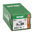 SPAX Universalschraube Senkkopfschraube Torx 3,0 x35mm Holzschrauben Teilgewinde
