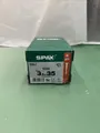 SPAX Universalschraube, 3,5 x 35 mm, 1000 Stück, Teilgewinde, Senkkopf, T-STAR