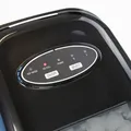 Sommertal Eiswürfelmaschine EM12C - Ice Maker mit schneller Eisherstellung ab 6 Minuten, 12kg pro Tag, 2 Würfelgrößen, mit Schaufel & Entnahmekorb