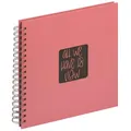 walther design Spiralalbum 26x25 cm Fun Living Coralle SA-108-LC
