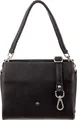 Prato Umhängetasche J172-P Handtasche Damen Rindleder black