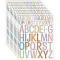 Buchstaben Aufkleber 10 Blatt 1 Zoll 2 Zoll Klebebuchstaben Buchstaben Sticker Selbstklebende Zum Aufkleben für Kunsthandwerk