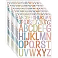 Buchstaben Aufkleber 10 Blatt 1 Zoll 2 Zoll Klebebuchstaben Buchstaben Sticke...