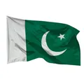 PHENO FLAGS Pakistan Flagge 90x150 cm – Wetterfeste Nationalflagge aus Polyester mit Doppelnaht & Metallösen