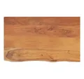 vidaXL Tischplatte Waschtischplatte 100x60x2,5 cm Rechteckig Massivholz (1 St)