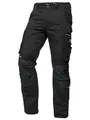 PUMA Workwear Precision X - Premium Arbeitshose für Damen, Funktionshose mit vielen Taschen, verstärkten Kniepartien und Stretch - für Handwerk, Produktion und Baugewerbe - Schwarz - 40