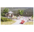 Auhagen Modelleisenbahn-Verkehrszeichen H0 Beschrankter Bahnübergang 11 345