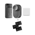 SwitchBot Smart Lock Ultra + Hub Mini Matter + Keypad Vision + gratis NFC Card - 3er-Set