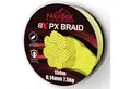 Paradox Fishing Angelschnur 8x geflochten PX, 150 m Länge, -500m Länge, 0,07mm-0,28mm, Chartreuse gelb, 4,6kg-18,5kg