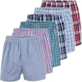 City Life 3er, 6er, 9er Pack Herren Boxershorts Shorts Boxer Webboxer Sparpack S-4XL, Farbe:6er Pack D04, Grösse:XL