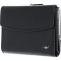 Golden Head Polo Geldbörse RFID Schutz Leder 12 cm - Schwarz
