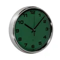 Cabanaz Wanduhr Ø30cm dunkel Grün Uhr Bürouhr Wohnzimmeruhr Küchenuhr