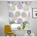 OTTO home Raffrollo Belem, mit Schlaufen, Transparent, Voile, Polyester beige 80 cm x 140 cm