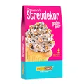 DECOCINO Streudekor Golden Hour 40g - Tolle Streusel in den Farben schwarz, gold und weiß, Ideal für Torten, Muffins oder Kuchen, perfekt für jede Party oder einfach mal so