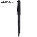 LAMY Safari Füllhalter Füller Steel Black BK Feder M, B, Links, F