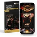 1x Hydrogel-Glass für iPhone 16 Pro FULL COVER 3D KLAR Weiches TPU Schutzglas Panzerfolie Displayschutz Schutzfolie Screen-Protector #1