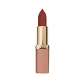 L'Oréal Paris Color Riche Ultra Matte Free the Nudes 04 No Cage, farbintensiver Lippenstift im zarten Nude-Ton, ultra-mattes Finish