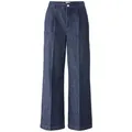 Hessnatur Bequeme Jeans aus Bio-Denim mit Kapok (1-tlg) aus Bio-Denim mit Kapok blau 38