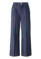 hessnatur Jeans Culotte Regular Damen aus Bio-Denim mit Kapok | nachhaltig und fair hergestellt (Fair Wear Foundation)