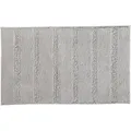 Kleine Wolke Badteppich MONROVIA Platinfarben 60 x 100 cm