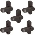 Basi - Fenster- und Fenstertürenzusatzsicherung - SET - 5x FS 500 - Braun - Einflügelig - 5x1100-0051