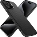 Spigen Liquid Air Matte Black iPhone 15 Pro