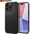 Handyhülle für iPhone 15 Pro Spigen Case Cover Etui Futeral Hülle Tasche Schwarz