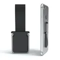 Finger Halterung Handy 2in1 Standfunktion Fingerschlaufe Anti-Rutsch Schwarz