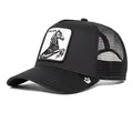 Goorin Bros. The Farm Trucker-Kappe aus Netzstoff für Damen und Herren, Black (Stallion), Einheitsgröße