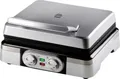 DOMO DO9149W Waffeleisen Timerfunktion, mit Standfuß Silber (metallic)
