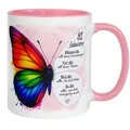 31 Geburtstag Frauen Geschenk Tasse | Schmetterling – Hinter dir Erinnerungen | Lustige Geschenk Geburtstagstasse mit Spruch 31. Geburtstag | 31ter Geburtstag - Witziges Geburtstagsgeschenk Frau