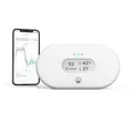 Airthings View Radon 2989 - Zuverlässiger Raumluftqualitäts-Messgerät für Radon, Temperatur und Feuchtigkeit mit WLAN-Verbindung, Hub-Funktionalität & Calm Tech Display